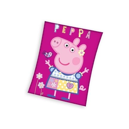 Peppa Pig fleece plaid