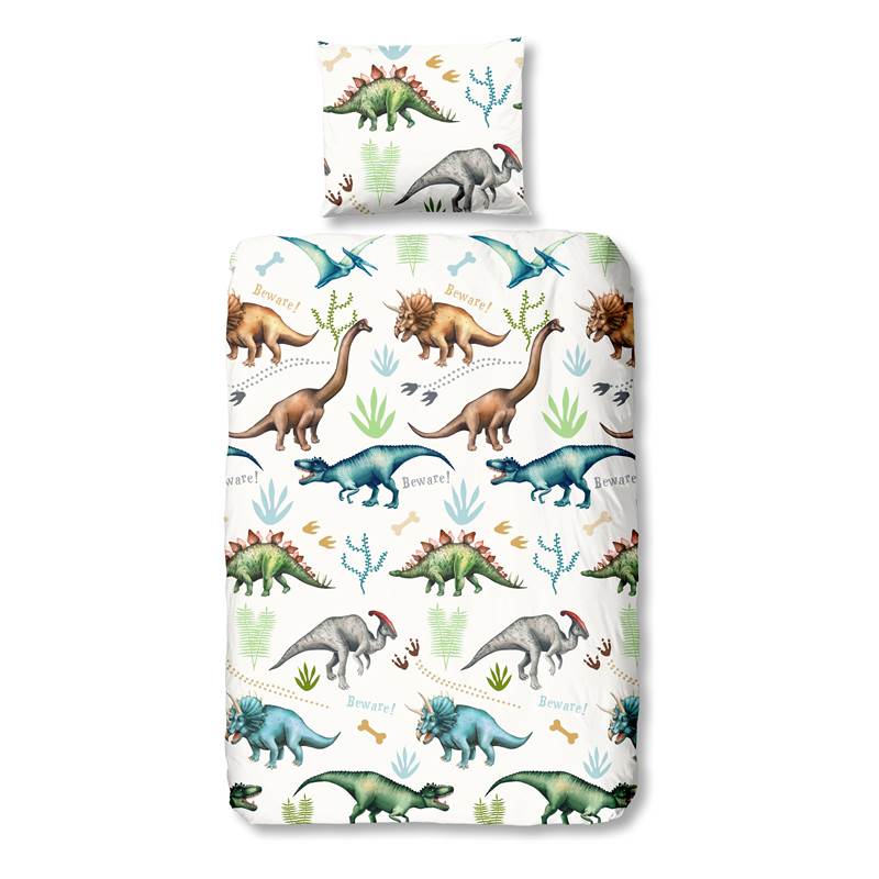 Good Morning Dino dekbedovertrek