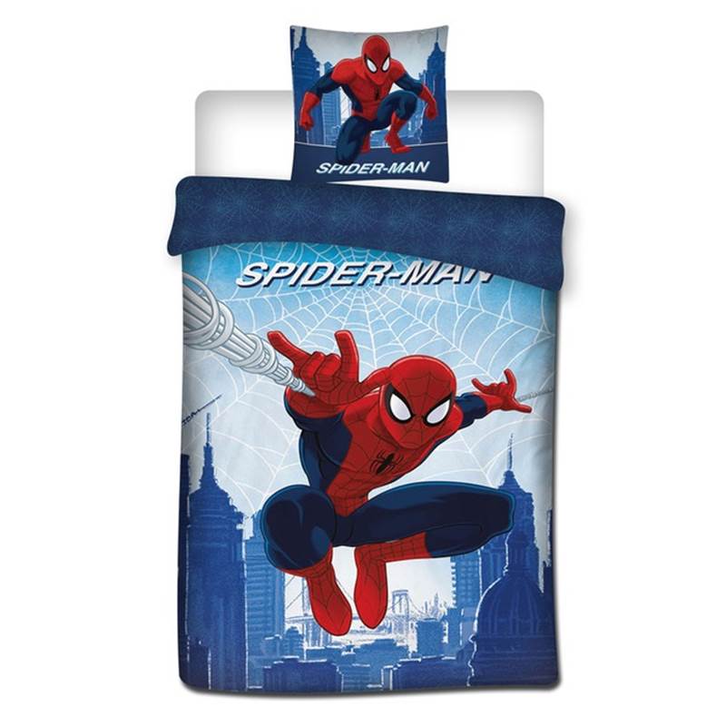 Spiderman dekbedovertrek