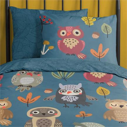 Good Morning Owls dekbedovertrek