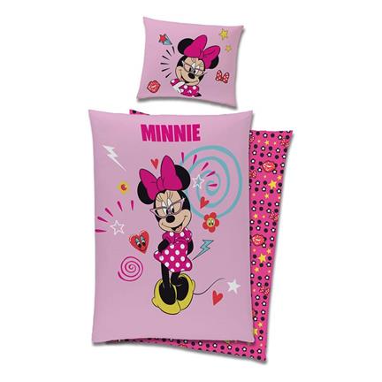 Implementeren Mijnenveld Ligatie Minnie Mouse dekbedovertrek - Multi - Smulderstextiel.be