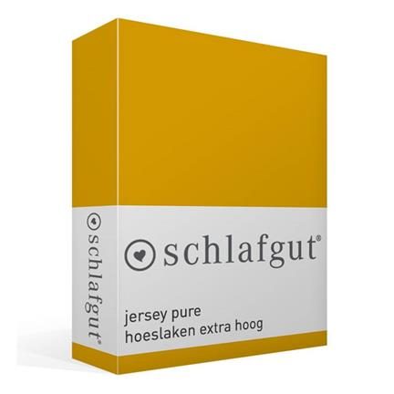 Schlafgut Jersey Pure hoeslaken extra hoog