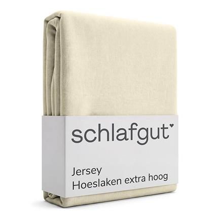 Schlafgut Jersey Pure hoeslaken extra hoog