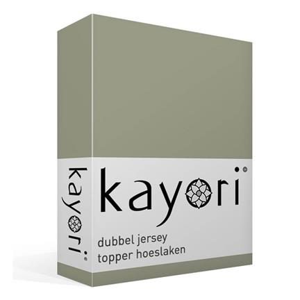 Kayori Saiko dubbel jersey topper hoeslaken