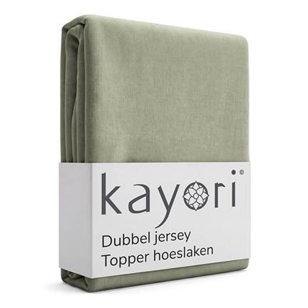 Kayori Saiko dubbel jersey topper hoeslaken