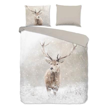 Good Morning Snowydeer flanel dekbedovertrek