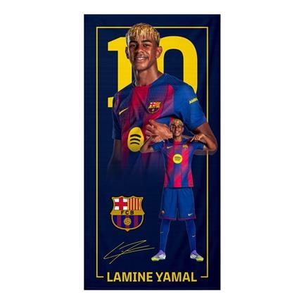 FC Barcelona Lamine Yamal strandlaken