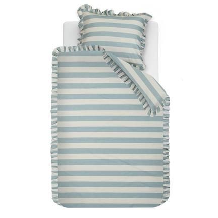Ambiante Striped Ruffle dekbedovertrek