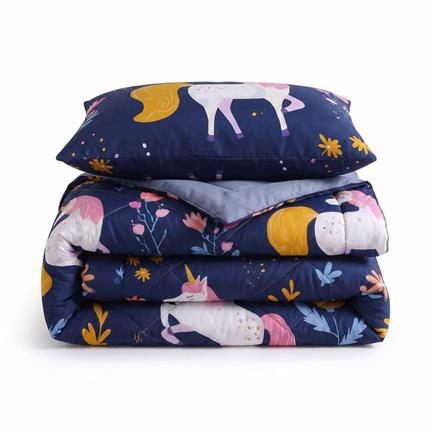 Dreamhouse Unicorn Garden wasbaar dekbed