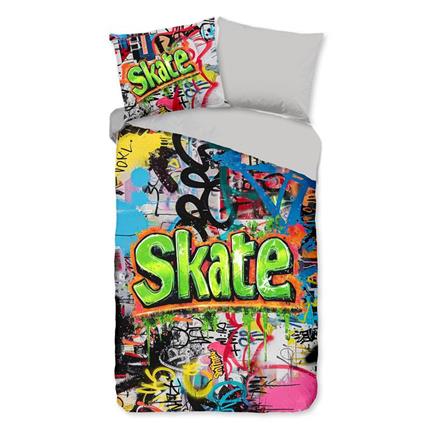 Good Morning Skate flanel dekbedovertrek