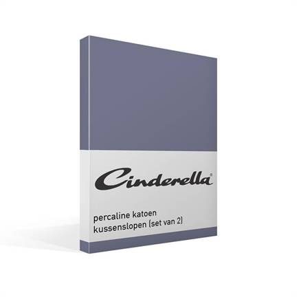 Cinderella percaline katoen kussenslopen (set van 2) - thumbnail_01