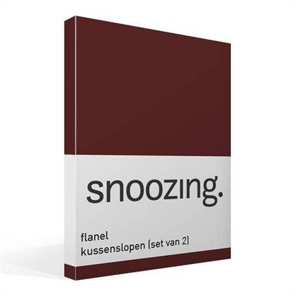 Snoozing flanel kussenslopen (set van 2) - thumbnail_01